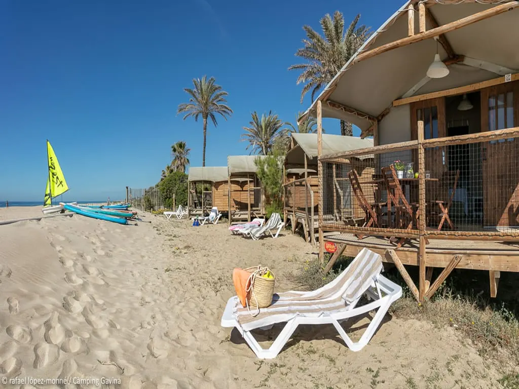 cabane sur le sable