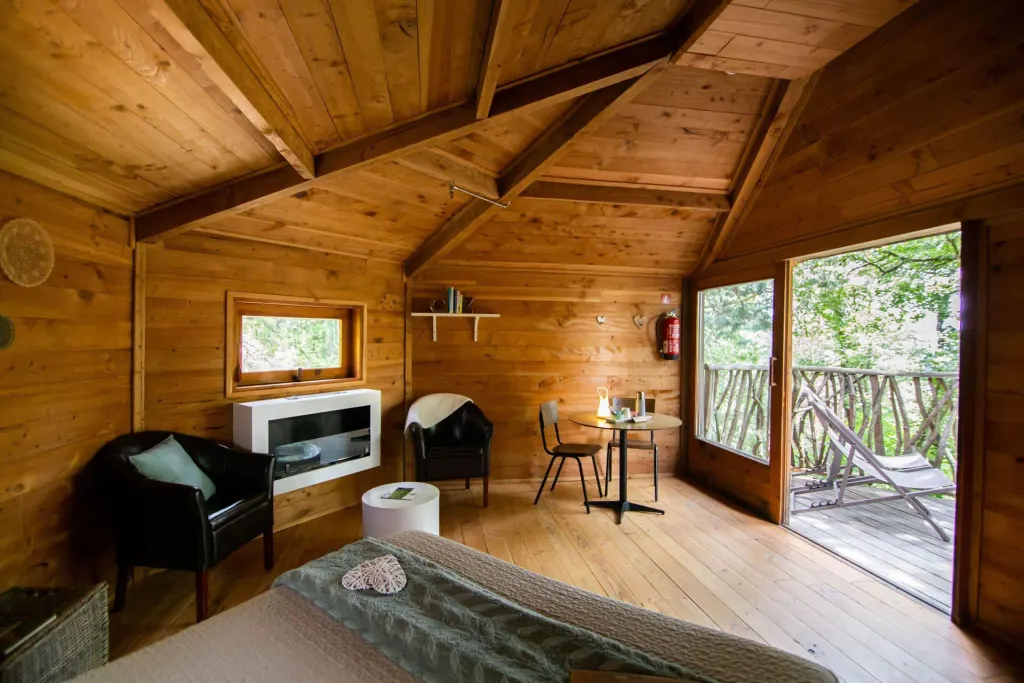 cabane dans les arbres