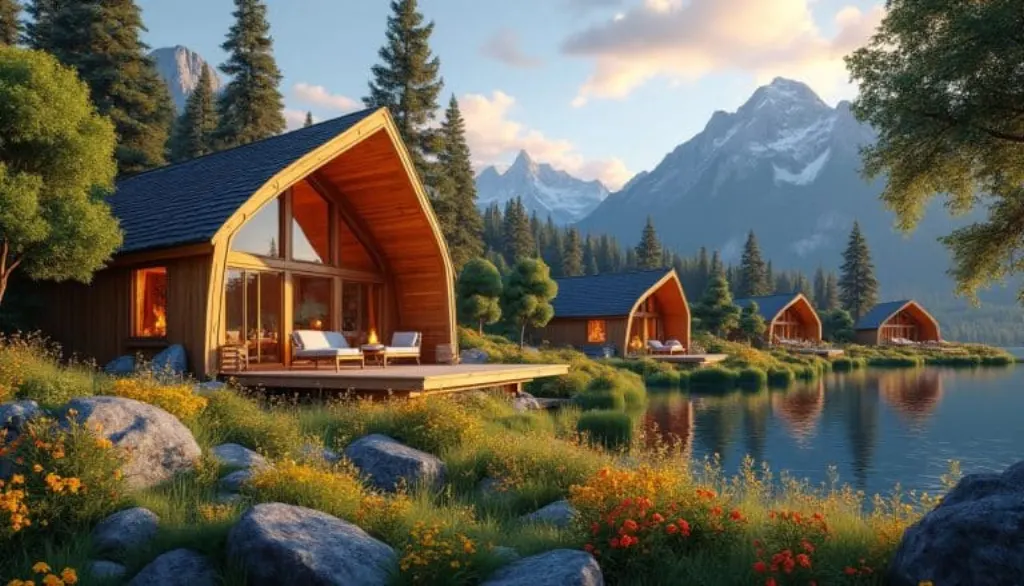 découvrez nos chalets atypiques, un parfait équilibre entre confort moderne et beauté naturelle. évadez-vous dans des hébergements uniques qui allient charme et sérénité pour une expérience inoubliable au cœur de la nature.