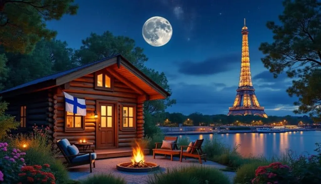 découvrez l'originalité d'une nuit inoubliable dans un mökki finlandais, niché au cœur de paris. plongez dans une ambiance unique mêlant tradition scandinave et charme parisien, et laissez-vous séduire par une expérience hors du commun.