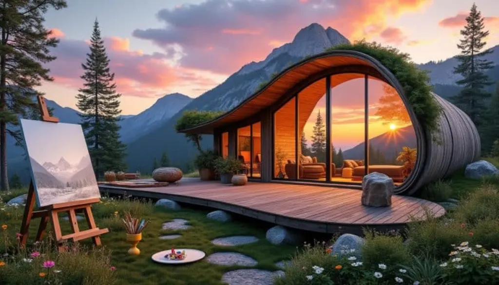 découvrez nos chalets atypiques, un havre de paix où les artistes peuvent libérer leur créativité. inspire-vous de cette atmosphère unique pour vos projets artistiques dans un cadre enchanteur.