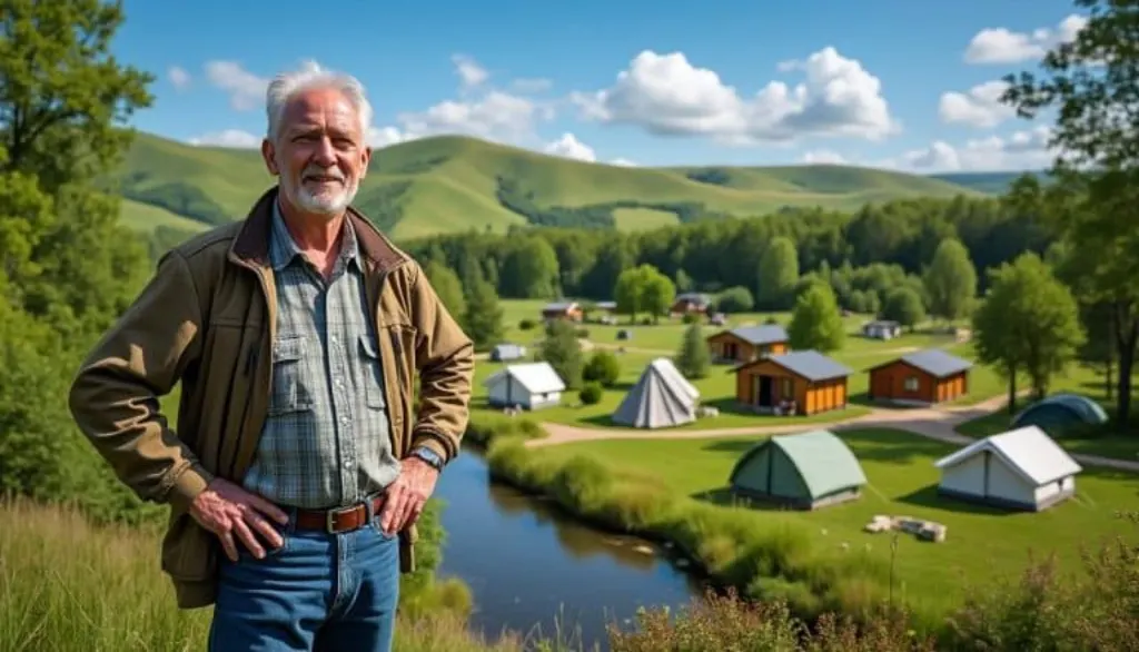 à anhée, un camping unique est à vendre pour 130.000€. andré, l’un des propriétaires, partage son rêve qu’il met aujourd’hui en vente. découvrez cette opportunité exceptionnelle en vidéo !