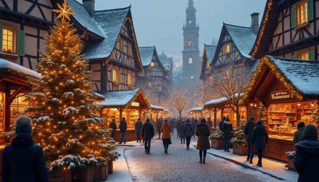 explorez le top 10 des marchés de noël les plus enchanteurs d’alsace et plongez dans l'ambiance magique de cette région au cœur des fêtes de fin d'année.